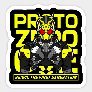 Proto Zero One - Reiwa the First Sticker